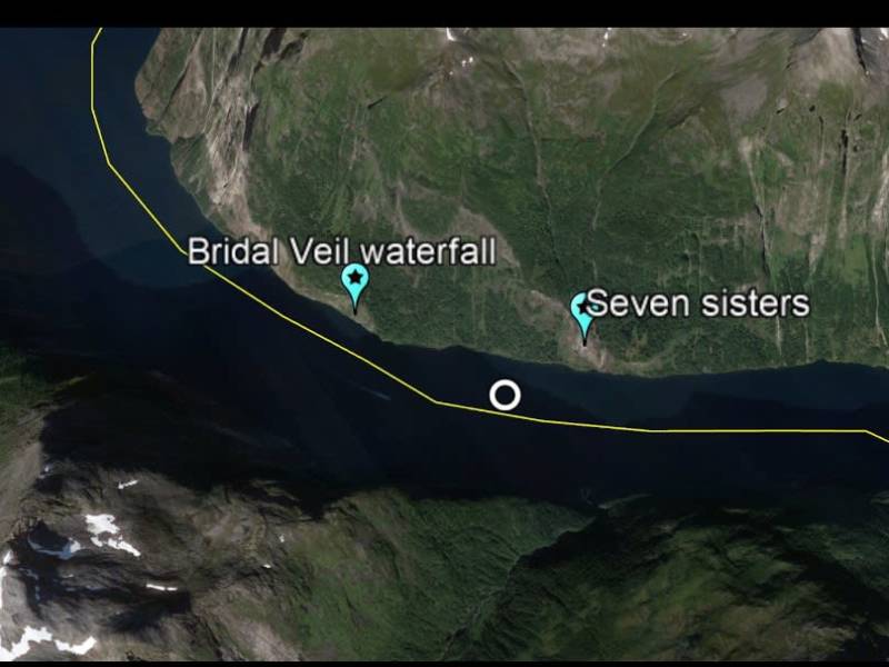 GA 13 Bridal veil map